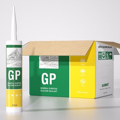 280ml 300ml Waterproof Gp Silicone Sealant Sealant for Glass Fast Drying Weatherproof Silicone Sealant