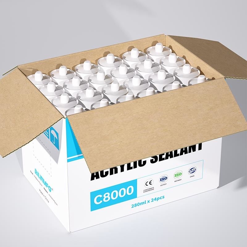 BILIN C8000 Sédatif acrylique pour étanchéité et décoration