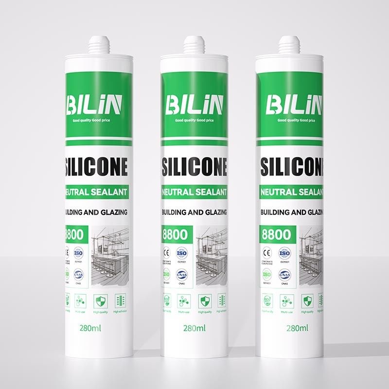 Résistant aux intempéries, étancheur neutre en silicone, étancheur au noyau neutre en silicone pour la construction et l'emballage