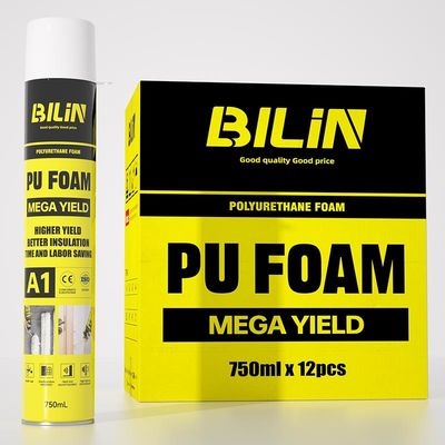 Polyuréthane non toxique en mousse expansante à pulvérisation