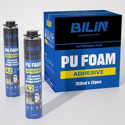 Résistance à la température de pulvérisation adhésive en mousse à haute résistance