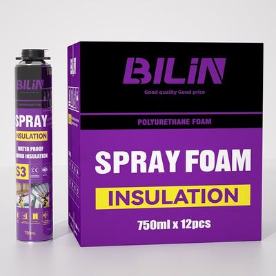 Pulvérisateur de mousse de polyuréthane expansible peint Stable pour une utilisation à long terme