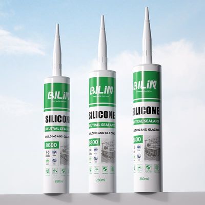 Qualité BILIN 8800 Cure neutre adhésif en silicone résistant aux intempéries Isolation thermique usine