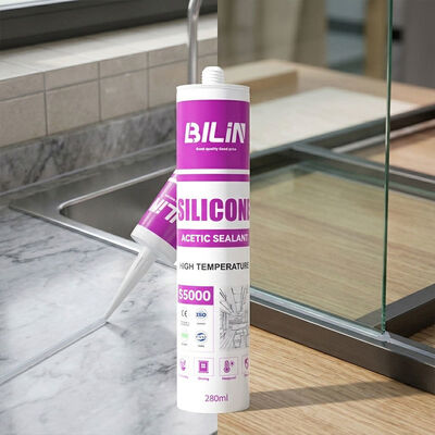 Qualité Selon les exigences des clients, le scellant acétoxy-silicone avec système de séchage acétoxy-silicone convient aux tâches de scellage et de liaison. usine