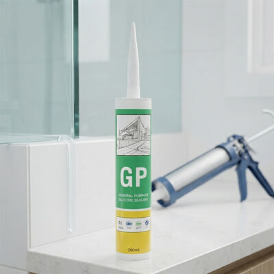 Qualité GP Sédatif en silicone multi-scène imperméable au froid colle de verre transparent pour l'étanchéité de la décoration de la construction usine