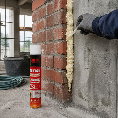 Qualité Mousse résistante au feu de jet de polyuréthane de mousse d'unité centrale de la catégorie B2 à haute densité pour le remplisseur d'écart de construction usine